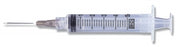 BD Luer-Lok Syringes with PrecisionGlide Needle - Luer Lock Syringe with Needle, 5 mL, 22G x 1-1/2" - 309631