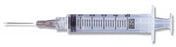 BD Luer-Lok Syringes with PrecisionGlide Needle - Luer Lock Syringe with Needle, 5 mL, 21G x 1-1/2" - 309633