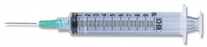 BD Syringe / Needle Combination with Luer-Lok Tip - Syringe with Needle and Luer Lock, 20G x 1-1/2" - 309645