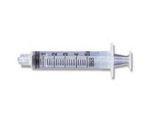 BD Slip Tip Syringe Only - Luer Slip-Tip Syringe, 5 mL - 309647