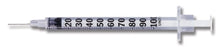 BD Insulin Syringe with Needle - 1 mL Insulin Syringe with 28G x 1/2" Needle - 329424