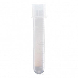 Corning Falcon PP Round-Bottom Test Tubes with Snap Caps - Falcon Round Bottom Polypropylene Test Tube with Snap Cap, 14 mL, 17 mm x 100 mm - 352063