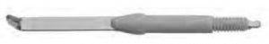 Beaver-Visitec Arthro-Lok Blades - 4 mm Arthro-Lok Blade, Hoe with 60° Angle, Sharp All Around, for Ophthalmology - 374580