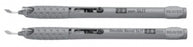 Beaver Visitec Single Bevel Xstar Safety Slit Knives - Xstar Slit Knife, Phacoemulsification, Angled, Matte, 2.8 mm - 378228