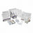 Becton Dickinson Whitacre Spinal Trays - Whitacre Spinal Tray with 25G x 3.5" High-Flow Whitacre Needle, Lidocaine HCl, Epinephrine, Bupivacaine with Dextrose and Clear Drape - 405671