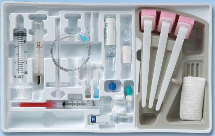BD Continuous Epidural Trays - Perisafe Tuohy Continuous Epidural Tray, 17G x 3-1/2" - 406310