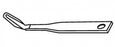 Beaver-Visitec EdgeAhead Pocket Crescent Knives and Blades - EdgeAhead Pocket Crescent Angled Bevel-Up Knife, 2.25 mm - 581118