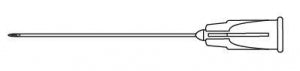 Beaver-Visitec International Retrobulbar Needles - Atkinson Anesthesia Cannula, Retrobulbar, Sharp Point, 0.5 mm x 38 mm - 581275
