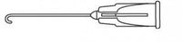 Beaver Visitec Ophthalmic Cannulas - 25G x 7/8" Hydrodissection J-Shape Cannula, .25 mm Open End Port - 585003
