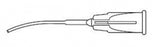 Beaver Visitec Ophthalmic Cannulas - 19G x 1" Sub-Tenon's Anesthesia Cannula, Curved to Radius of 30 mm, Flattened to .65 mm - 585176