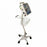 Allied Roll Stand System for the AHP300 Transport Ventilator - Complete Roll Stand System with Mount for AHP300 Ventilator - AHP300-RS