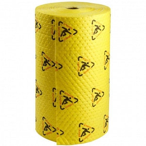 Brady Wor BRIGHTSORB High Visibility Absorbent Rolls - Brightsorb High-Visibility Perferated Roll, 30" x 300", Size M - CH303