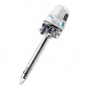 Medline ReNewal Rprcd Ethicon Bladeless Trocars - Endopath Xcel Bladeless Trocar with Stability Sleeve, Handled, Teal, 12 mm x 100 mm - B12LTHRH