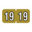 Color: Gold Dimensions: 1-1/2" X 3/4" Before Folding Permanent Adhesive Quantity: 500/Roll