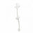 Halyard Health Silicone Gastro Feeding Tubes - MIC* G Silicone Gastrostomy Feeding Tube with 7-10 mL Balloon Volume, 24 Fr - 0100-24