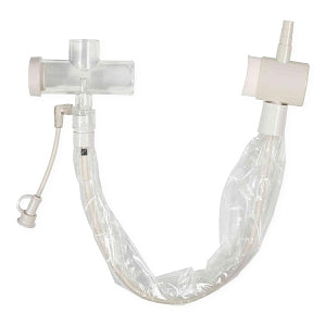Halyard Health Adult Trach Care 24-Hr T-Piece - Adult Trach Care Closed Suction System Kit for Tracheostomy, T-Piece, 12 Fr x 30.5 cm - 21513511