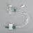 Halyard Health Adult Trach Care 24-Hr T-Piece - Adult Trach Care Closed Suction System Kit for Tracheostomy, T-Piece with MDI Port, 14 Fr x 30.5 cm - 2201358