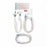 Avanos Trach Care 24-Hour Double-Swivel Elbow Wet Pak - Adult Trach Care Closed Suction System Kit for Tracheostomy, T-Piece with MDI Port, 14 Fr x 30.5 cm - 8169