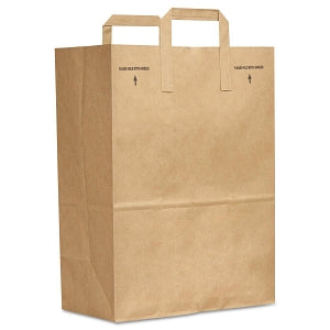 Kraft Foods Paper Bags - Brown Paper Bag with Handle, 1/6 BBL, 70 lb. - SK1670EZ300