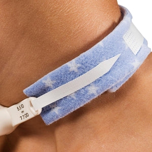 Dale Medical PediPrints Tracheostomy Tube Holder - 241 PediPrints 2-Piece Tracheostomy Tube Holder, 18