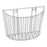 W A Baum Baum Wall Aneroid Large System Wall Basket - Wall Basket for Large Aneroid Manometer Cuffs - 2422