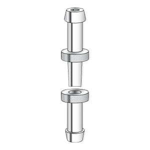 W A Baum Tubing Connector Set - Male and Female Tubing Connector Set - 2920