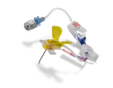 CR Bard PowerLoc Safety Infusion Sets - PowerLoc Safety Infusion Set without Y-Injection Site, 19G x 1", 5 mL / s Maximum Flow Rate - BA- 651910