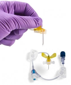 C. R. Bard MiniLoc Safety Infusion Sets - MiniLoc Safety Infusion Set, 22G x 1" - 0632210