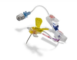 CR Bard PowerLoc Safety Infusion Sets - PowerLoc Safety Infusion Set without Y-Injection Site, 20G x 0.75", 5 mL / s Maximum Flow Rate - 0652034