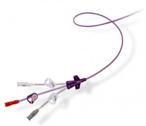 C. R. Bard Sherlock 3CG PICC Tip Confirmation System - Solo PowerPICC Catheter Tray, Max Barrier, Triple Lumen, 6 Fr - 1386108QD