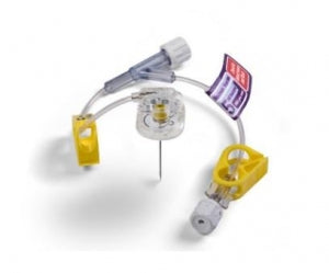CR Bard PowerLoc MAX Power-Injectable Infusion Sets - PowerLoc MAX Injectable Infusion Site Port Access Kit, without Y-Site, 19G x 1.5" - 2141915