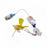CR Bard PowerLoc Safety Infusion Sets - PowerLoc Max Safety Infusion Set, 20G x 1.5" - 2672015