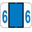 Size: 1-1/4" W X 1" H 10 Distinctive Colors 500 Vinyl Labels Per Roll