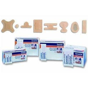 BSN Medical Coverlet Fabric Adhesive Bandages - Coverlet Fabric Adhesive Bandage, Oval, 1-1/4" - 00303