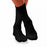 BSN Medical Compression Diabetic Support Socks - Diabetic Support Compression Crew Socks, Unisex, Black, Size S - 110851