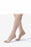 BSN Medical Open Toe Vascular Support Stockings - Open Toe Compression Stocking, Vascular Support, Knee High, 20 to 30 mmHg, Beige, Size L - 114627