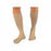 BSN Medical Jobst Knee-High Closed-Toe Compression Stockings - Knee High Vascular Support Stocking, Closed Toe, Size M, Beige, 30 - 40 mmHg - 114631