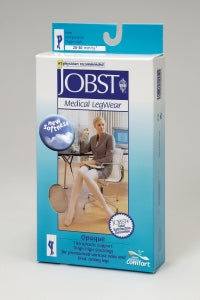 BSN Medical Opaque Thigh High Compression Stockings - STOCKING, THIGH BEIGE, MED - 115275