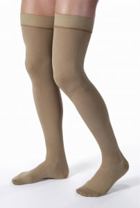 BSN Thigh High Compression Stockings - COMPRESSION STOCKING THIGH HIGH KHAKI - 115514