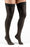 BSN Medical Ultrasheer Thigh Highs - Ultrasheer Silicone-Band Thigh-High Support Stocking, Black, Size XL - 117232