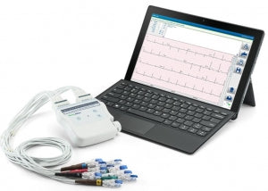Welch Allyn Connex Cardiology ECG Machines - Connex Cardio PC-Based 12-Lead Multichannel Resting ECG Software with AM12 Wired Acquisition Module - CC-RXX-AAXX