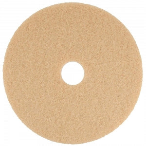 3M Healthcare 3500 Series Natural Blend Tan Pads - 3500 Series Floor Polish Machine Burnishing Pad, Tan, 16" - M3516