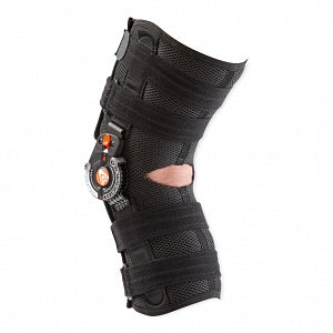 Breg Recover Knee Braces - Recover Knee Neoprene Brace with Open Back, Long, Size Large - 00364