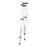 Breg Aluminum Pushbutton Crutches - Aluminum Pushbutton Crutches, Youth 4'6" to 5'2" - 100311-000