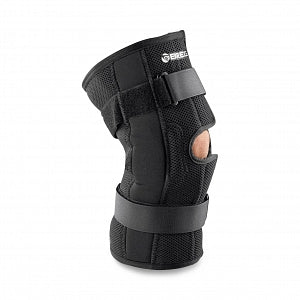 Breg Neoprene Economy Hinged Knee Braces - Neoprene Economy Hinged Knee Brace with Open Back, Size M - 11213