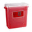 Bemis Manfacturing Phlebotomy and Multiuse Containers - Needle Container, Red, 3 gal. - 303 030