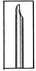 Busse Hospital Open-Tip Curettes - Uterine Curette, Straight, Open-Tip, 12 mm - 138