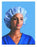 Busse Hospital Spunbounded Bouffant Kool-Caps - Nurses Bouffant Cap, Blue, 21", Size L - 328
