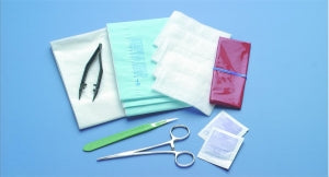 Busse Hospital Incision and Drainage Trays - Incision and Drainage Wound Closure Tray - 758
