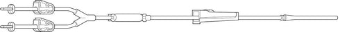 Y-Type TUR / Bladder Irrigation Set by Baxter Healthcare